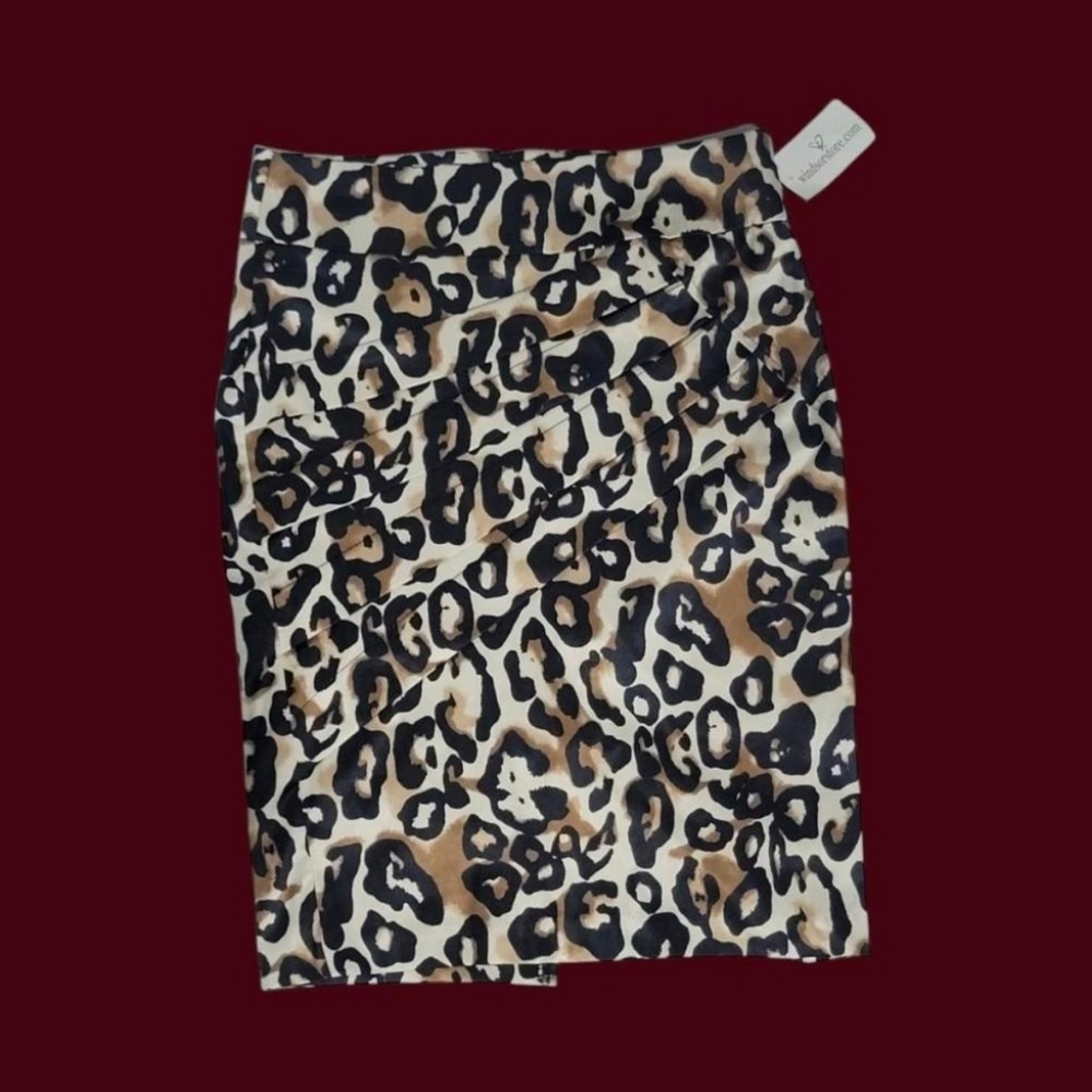 Leopard Print Women's Skirt